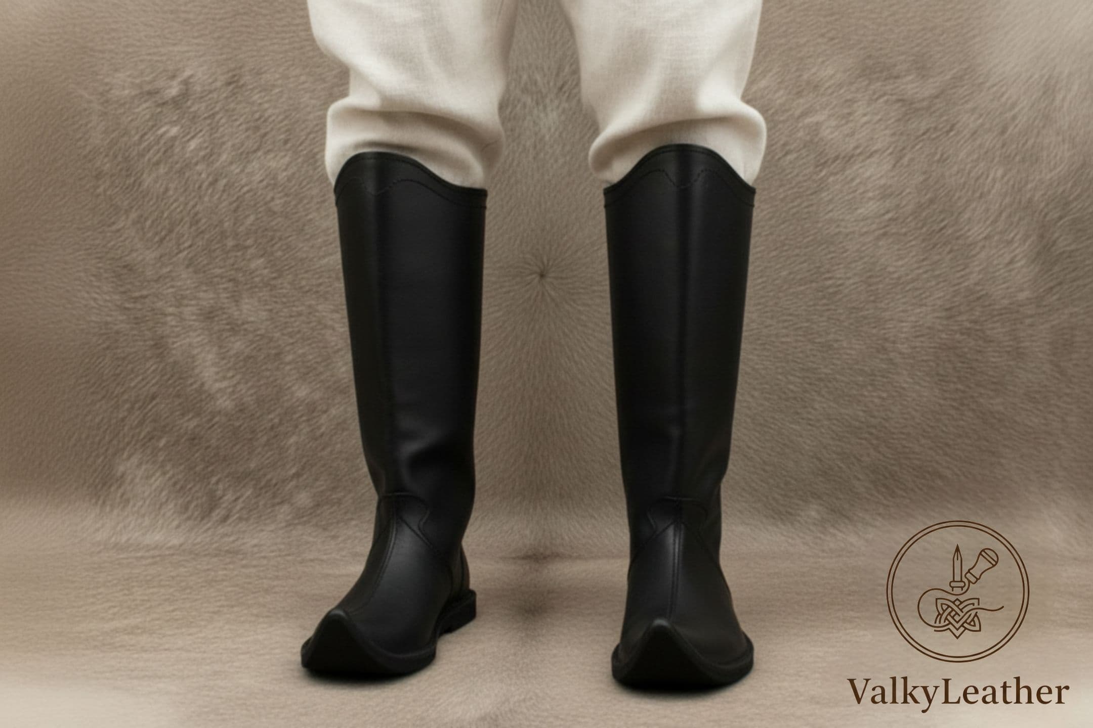 Medieval Boots with Traditional Design | Durable Viking Boots